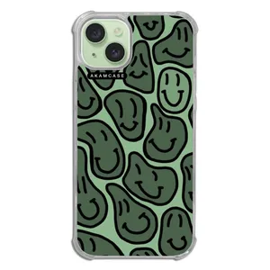 AKAM AMCWTA15PLUS-HAPPY FACE3 Cover For Apple iPhone 15 Plus