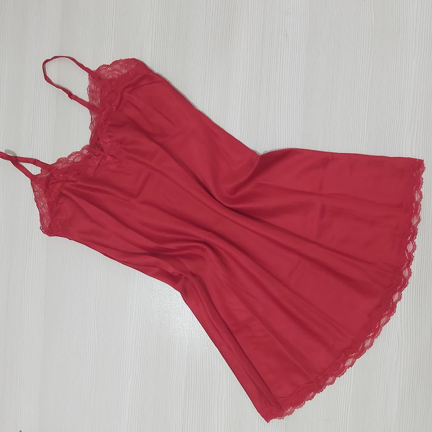 لباس خواب زنانه اسمارا مدل ساتن ابریشم -  - 5