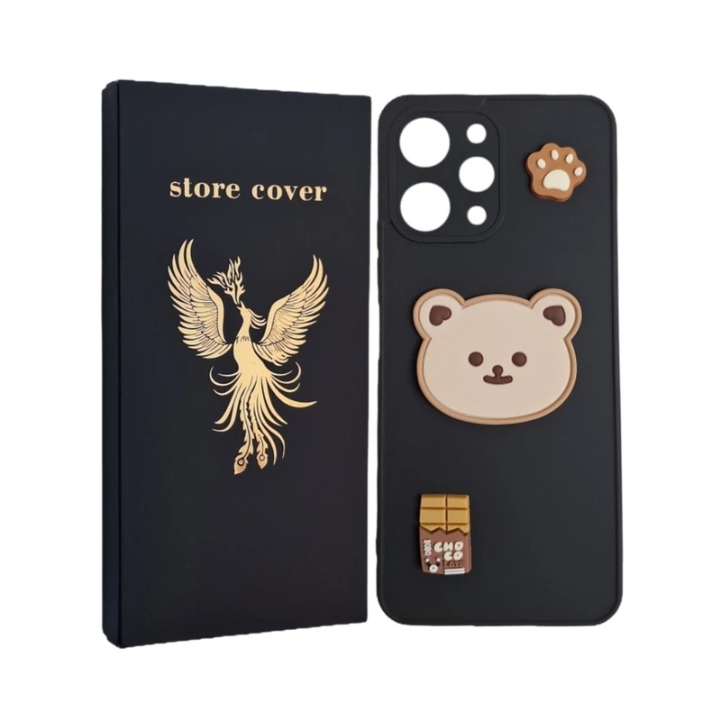 کاور استور کاور طرح عروسک مدل Redmi12 مناسب برای گوشی موبایل شیائومی Redmi 12 4G