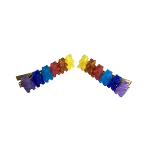 گیره مو دخترانه مدل K001 بسته دو عددی