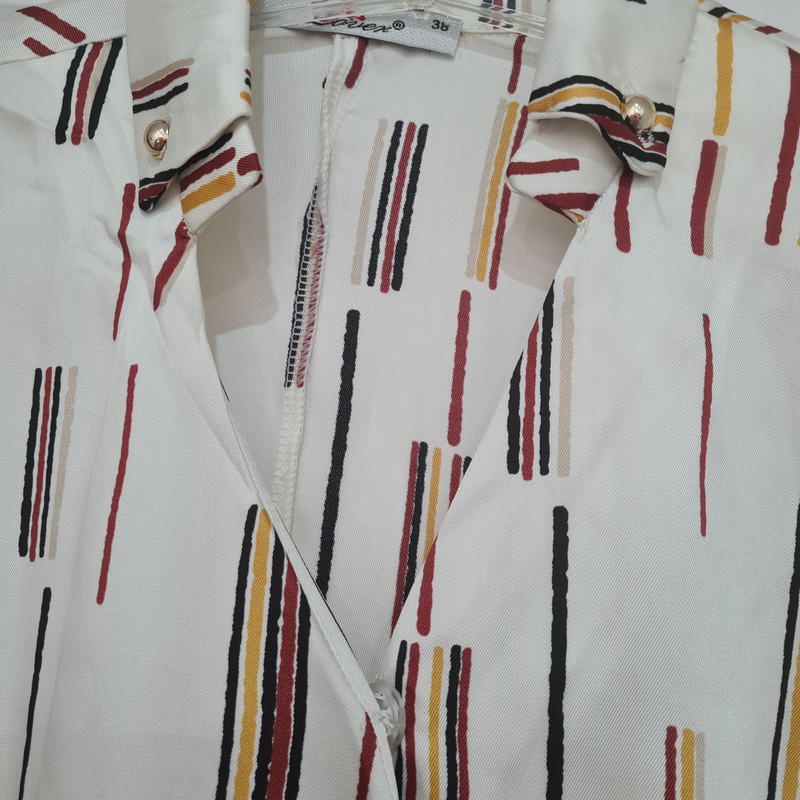 بلوز زنانه مدل یقه چپ و راستی ساتن کد 2