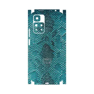 MAHOOT Blue Snake Skin-FullSkin Cover Sticker for Xiaomi Redmi Note 11 Pro Plus 5G