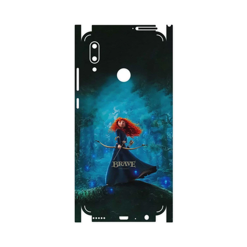 برچسب پوششی ماهوت مدل Brave-FullSkin مناسب برای گوشی موبایل هوآوی P Smart 2019