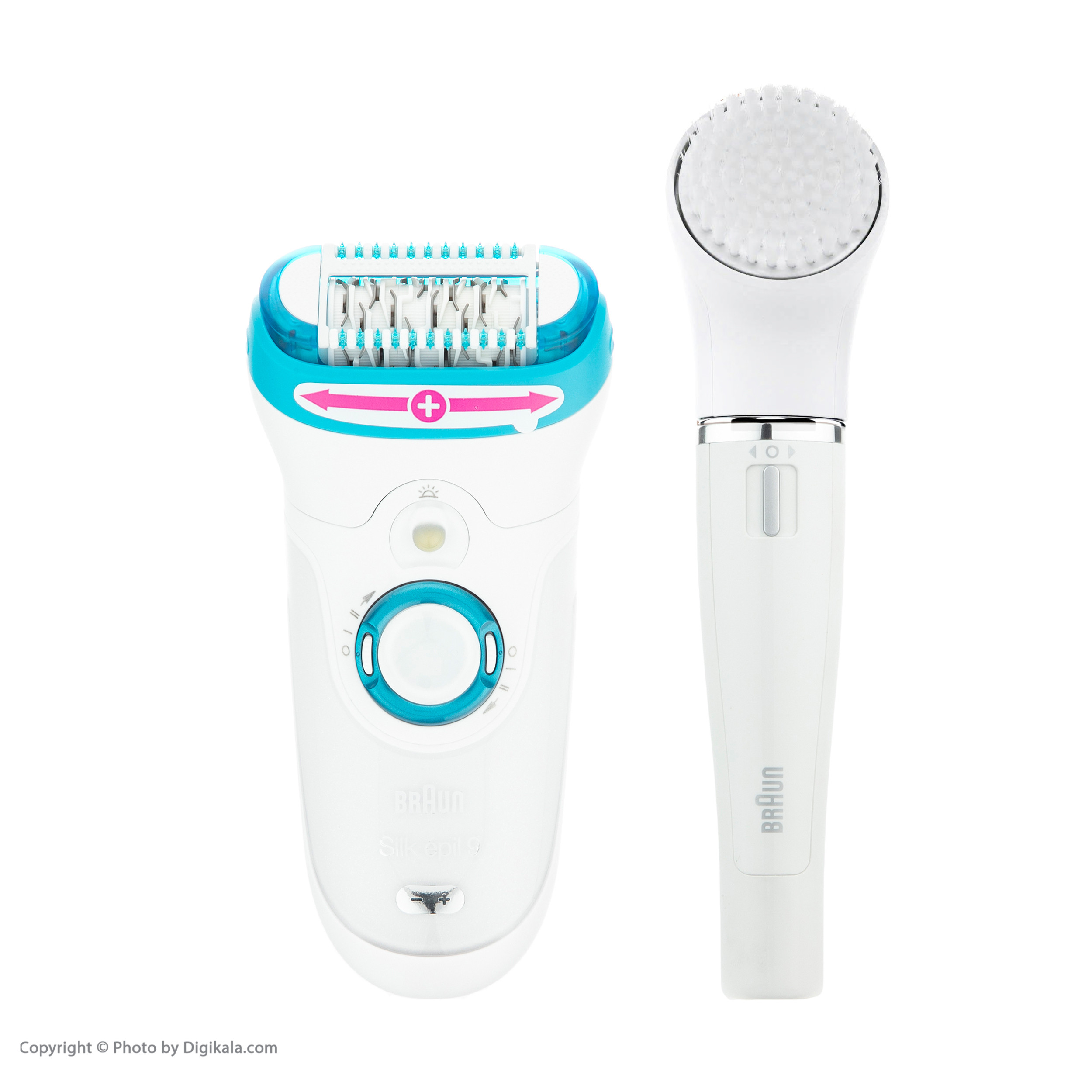 اپیلاتور و برس پاکسازی براون مدل Face Epil-Spa