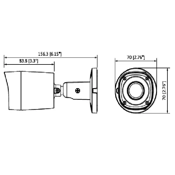 دوربین مداربسته آنالوگ داهوا مدل DH-HAC-HFW1100RMP