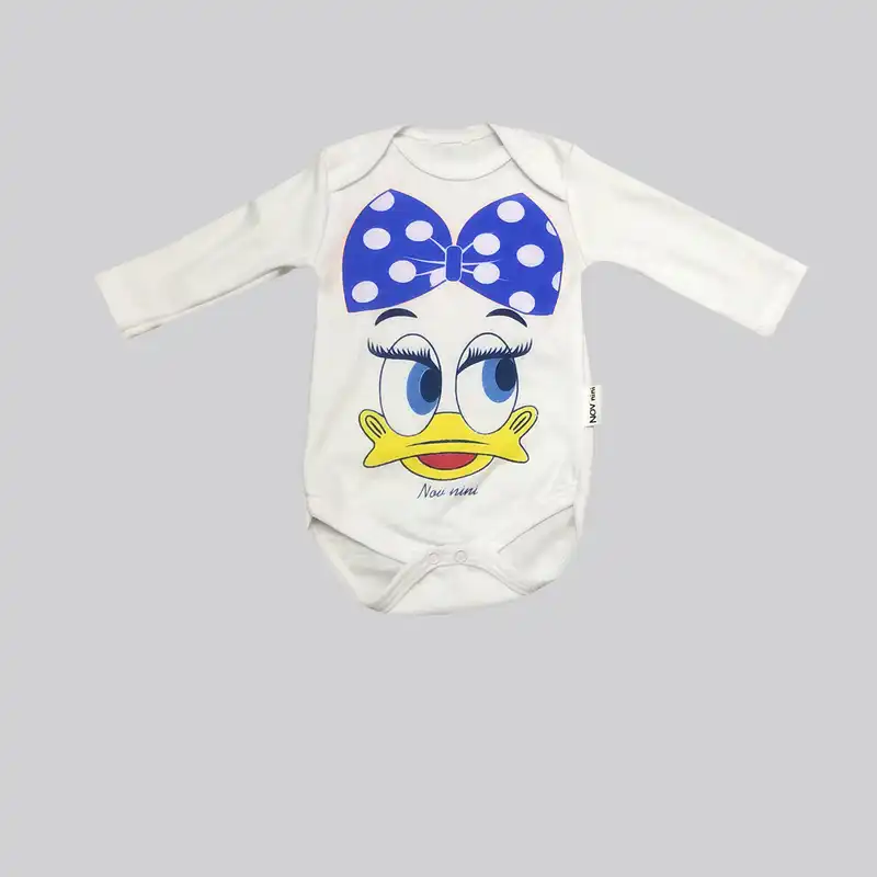 ست 3 تکه لباس نوزادی نوونینی مدل اردک