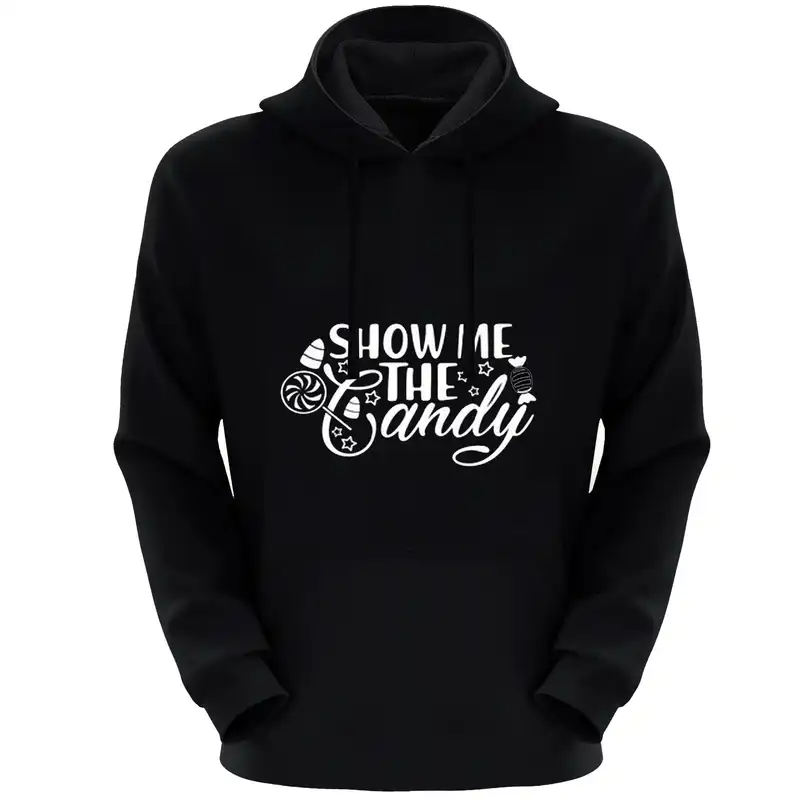 هودی زنانه مدل X115 رنگ مشکی