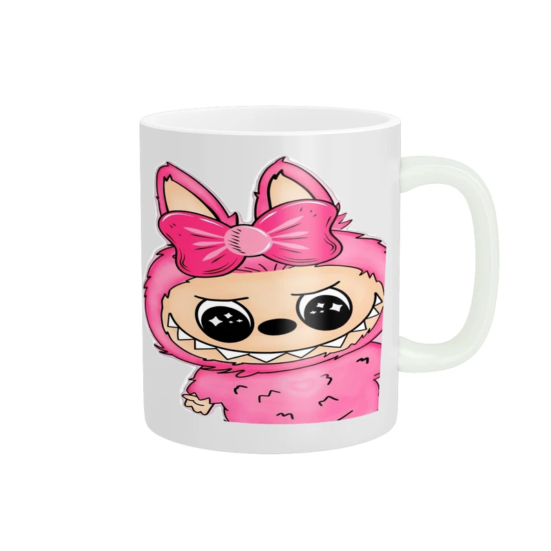 ماگ پاد آفرین مدل فانتزی طرح عروسک لبوبو Labubu ترند کد p10907