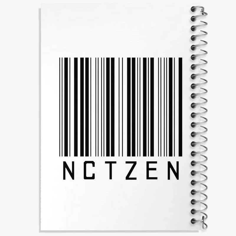 دفتر مشق 100 برگ خندالو طرح گروه ان سی تی NCT کد 21844