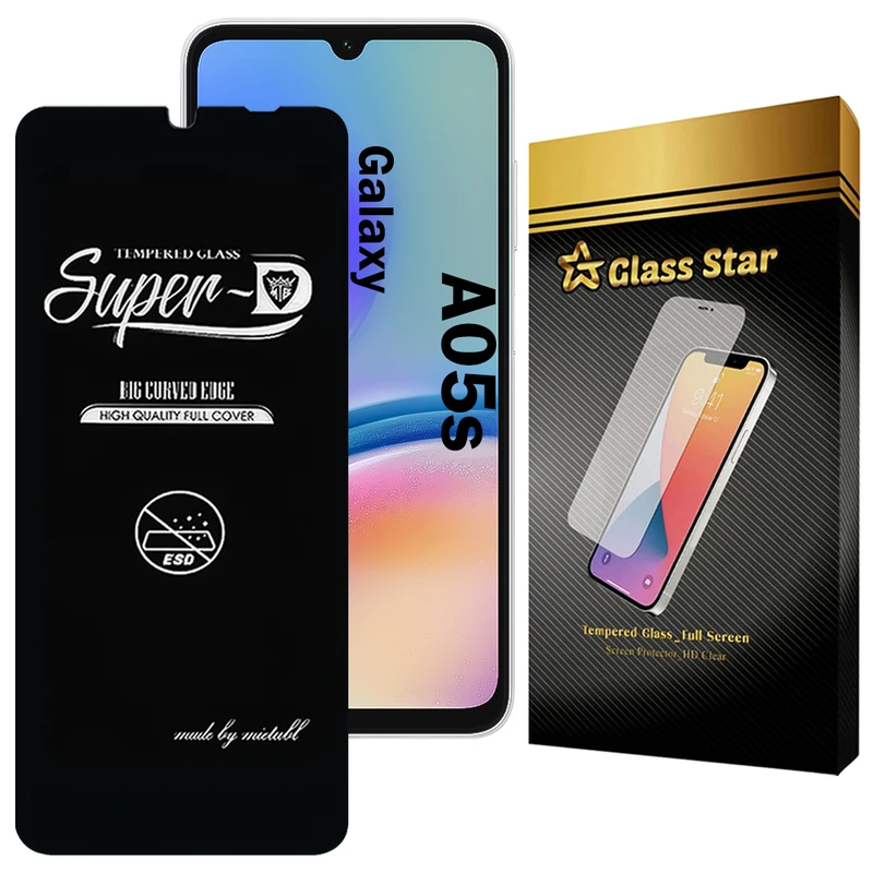 محافظ صفحه نمایش گلس استار مدل SUPERDNS مناسب برای گوشی موبایل سامسونگ Galaxy A05s