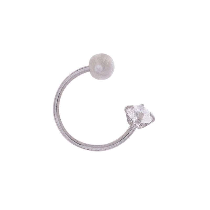 پیرسینگ بدن مدل نگین دار کد hach-21 پیرسینگ بدن مدل نگین دار کد hach-21