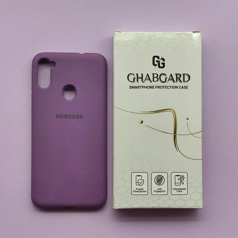 کاور قاب گارد مدل سیلیکونی ساده مناسب برای گوشی موبایل سامسونگ GalaxyA11 / M11