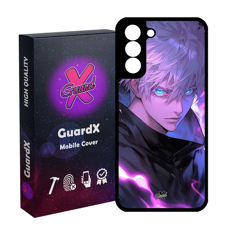 کاور گارد ایکس طرح انیمه مدل Glass10692 مناسب برای گوشی موبایل سامسونگ Galaxy S21 FE