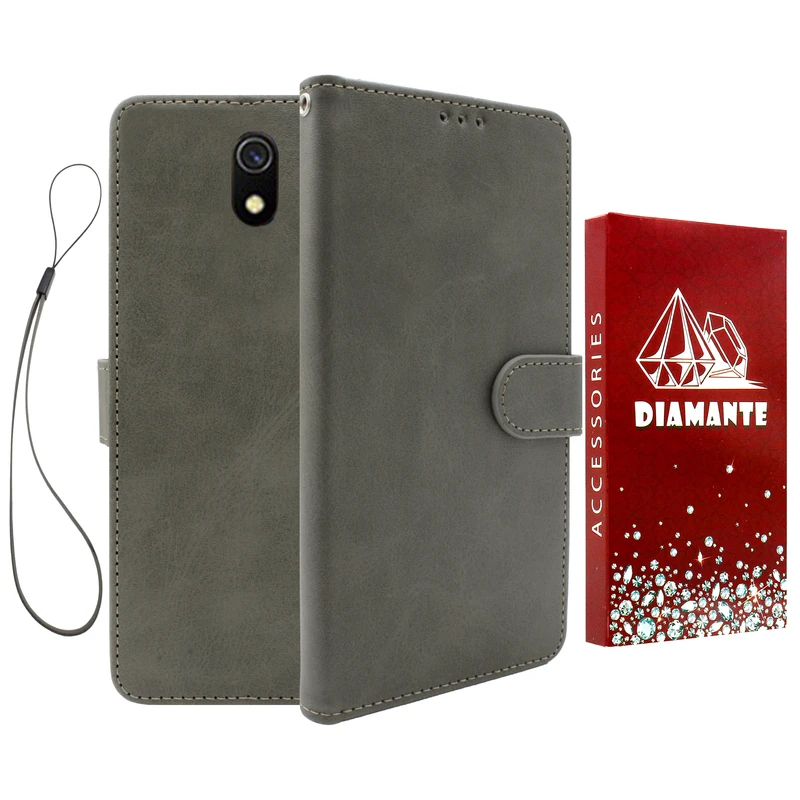 کیف کلاسوری دیامانته مدل Chanta Rd مناسب برای گوشی موبایل شیائومی Redmi 8A به همراه بندآویز