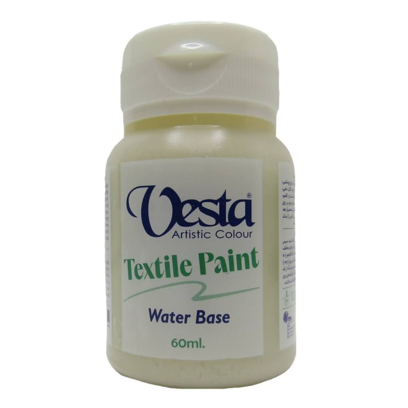رنگ پارچه وستا مدل gli-670 حجم 60 میلی لیتر