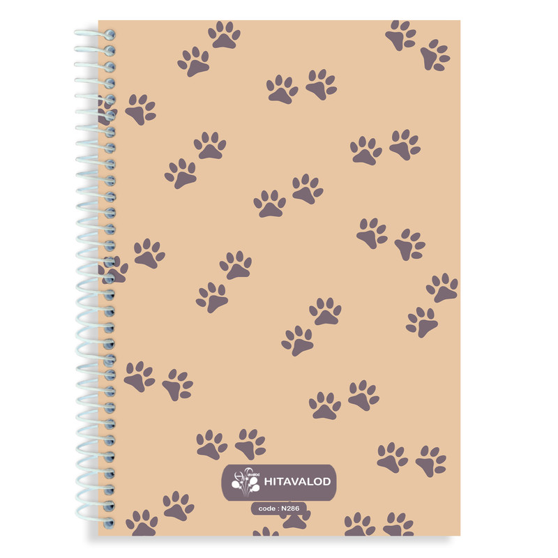 دفتر 60 برگ های تولد مدل گربه کد N286