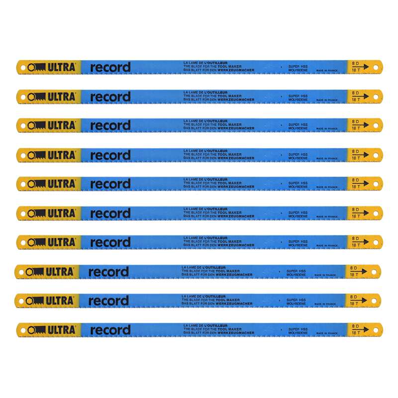 مجموعه 10 عددی تیغ اره آهن بر اولترا مدل Record