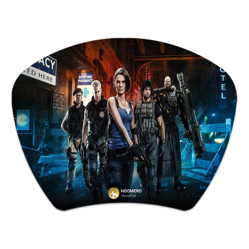 ماوس پد هومرو مدل MC420 طرح بازی رزیدنت اویل