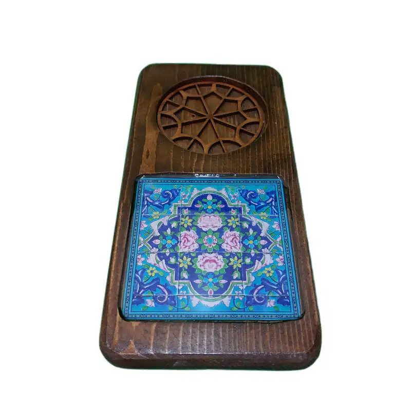 زیر لیوانی چوبی مدل 101