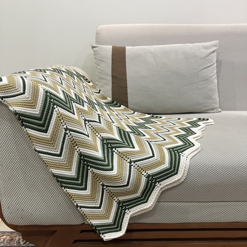 شال تخت و مبل مدل کوهسار سایز 185x175 سانتی متر