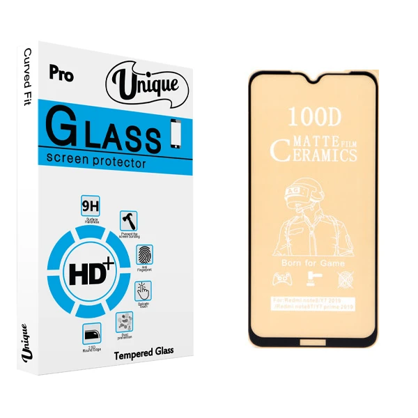 محاظ صفحه نمایش مات يونيک مدل +Clear مناسب برای گوشی موبایل شیائومی Redmi Note 8