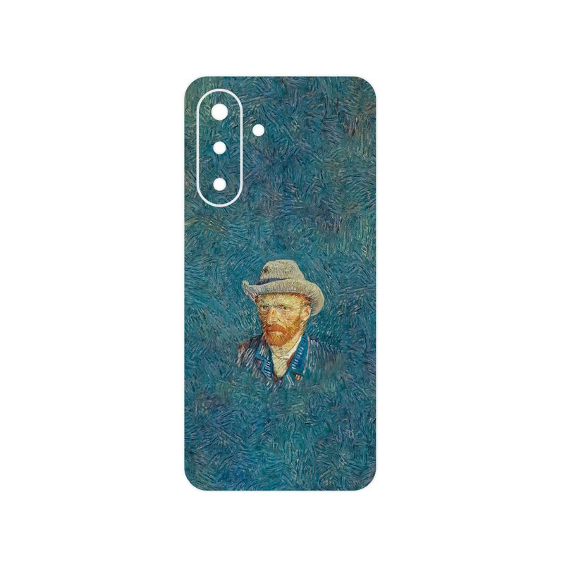 برچسب پوششی ماهوت مدل Self portrait with a gray felt hat مناسب برای گوشی موبایل سامسونگ Galaxy A17 4G