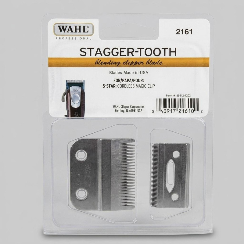 تیغ یدک ماشین اصلاح وال مدل STAGGER-TOOTH-2161 بسته 2 عددی