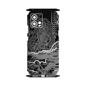 MAHOOT Black_Printed_Circuit_Board-FullSkin Cover Sticker for Motorola Edge 30 Fusion