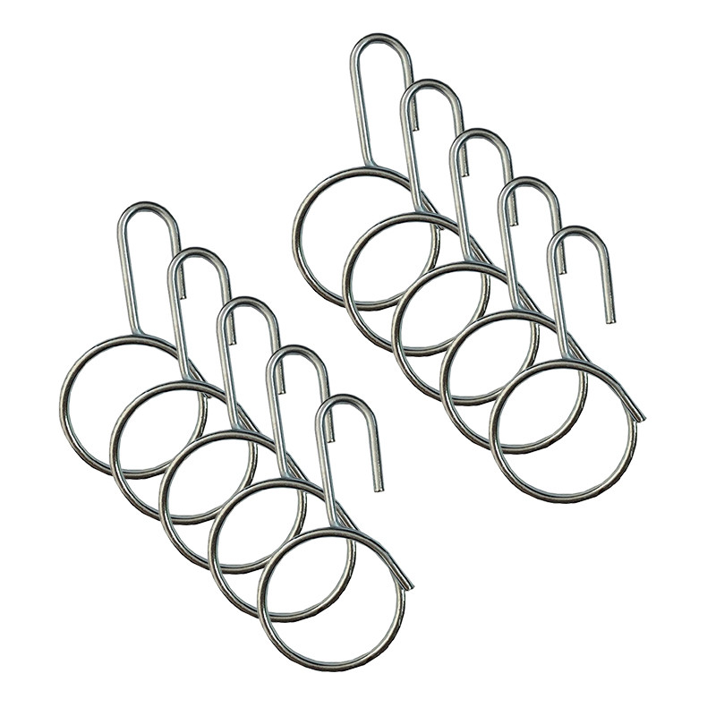 حلقه چوب پرده مدل size 5 بسته 10 عددی