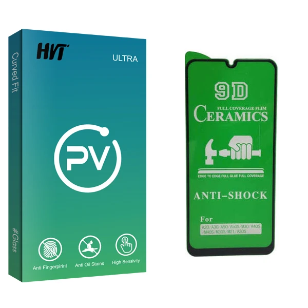محافظ صفحه نمایش سرامیکی اچ وی تی مدل PV glass مناسب برای گوشی موبایل سامسونگ Galaxy A20/A50/A30/A50s/A30s