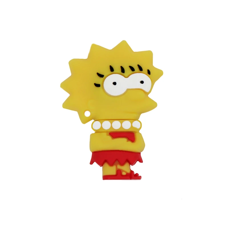 فلش مموری طرح Girl Simpson مدل DPL1023-USB3 ظرفیت 128 گیگابایت