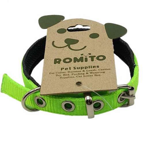 قلاده گردنی سگ و گربه رومیتو طرح برزنتی مدل W40