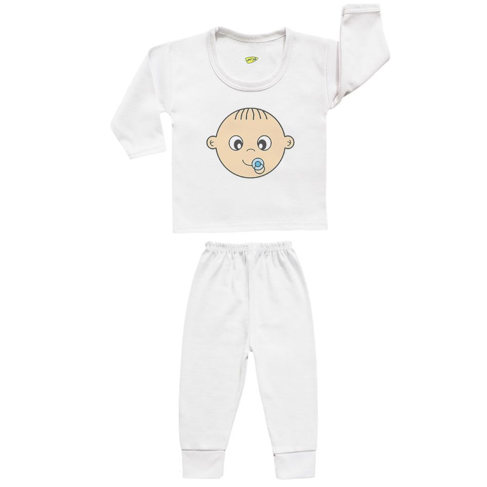 ست تی شرت و شلوار نوزادی کارانس مدل SBS-3060