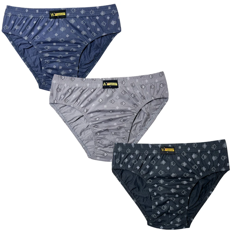 شورت مردانه وال مدل اسلیپ کد V-t-01-0634 بسته 3 عددی