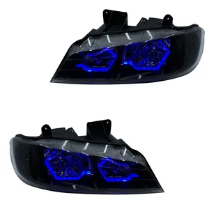 چراغ جلو خودرو گروه پژوهش صنعت مدرن مدل 3D-I8-B مناسب برای پژو پارس بسته دو عددی