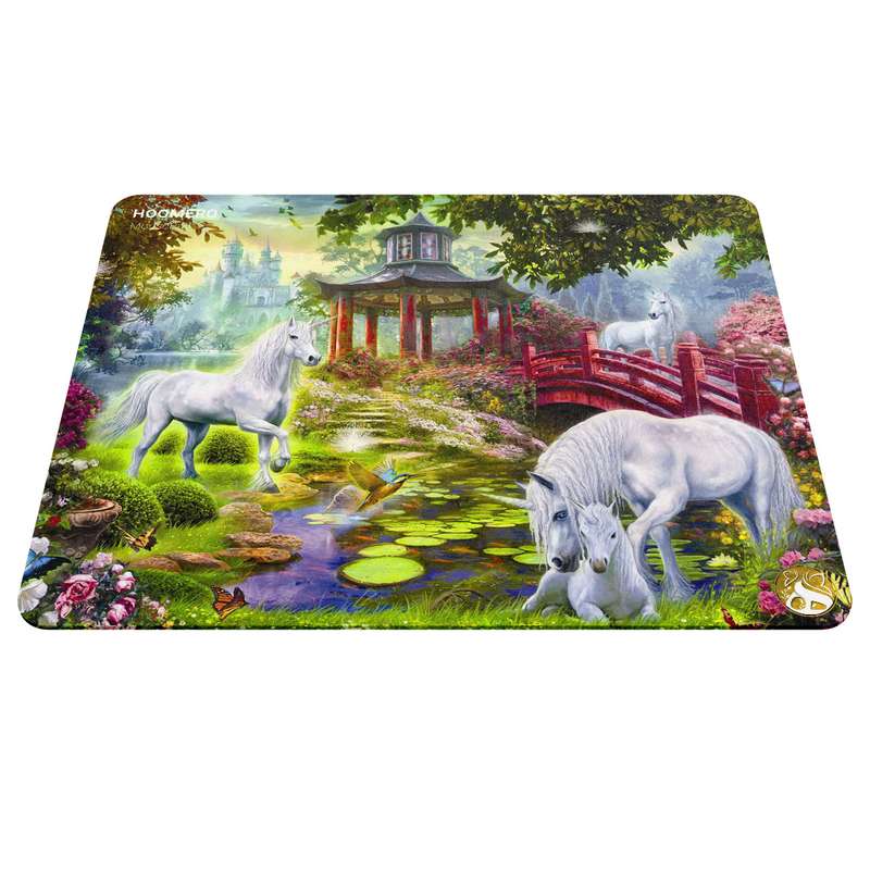 ماوس پد هومرو مدل A5868 طرح یونیکورن