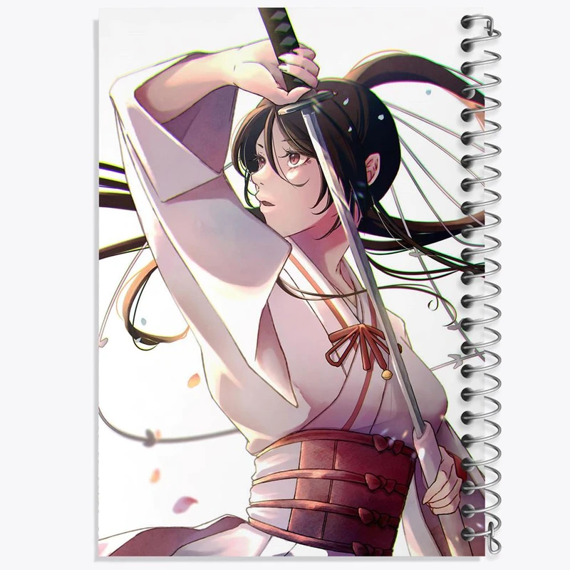 دفتر مشق 100 برگ خندالو طرح ساگیری انیمه بهشت جهنمیان کد 27091