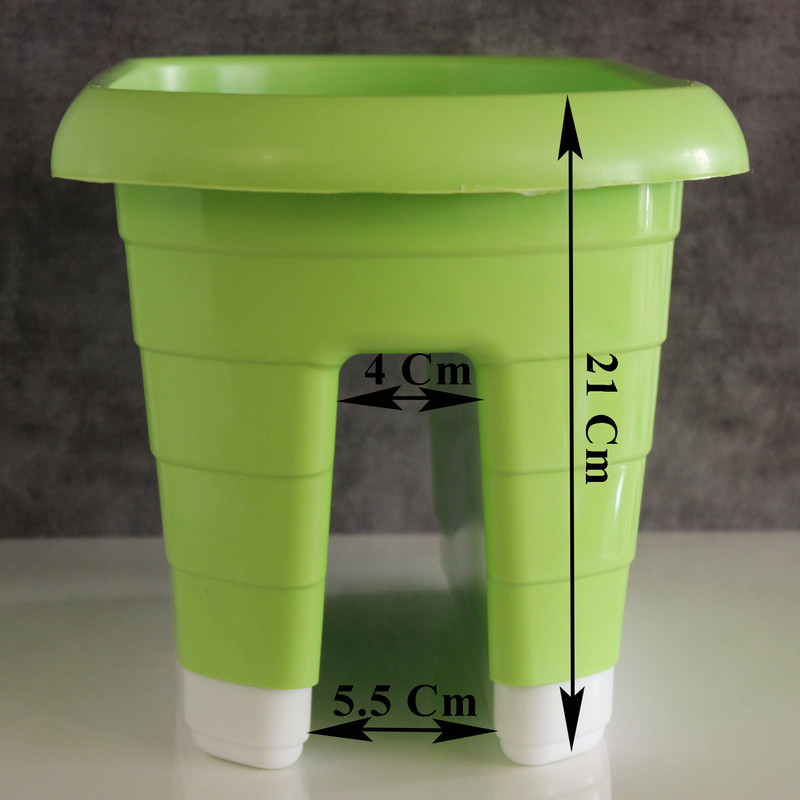 گلدان مدل نرده ای پلاستیکی کد FN2-1