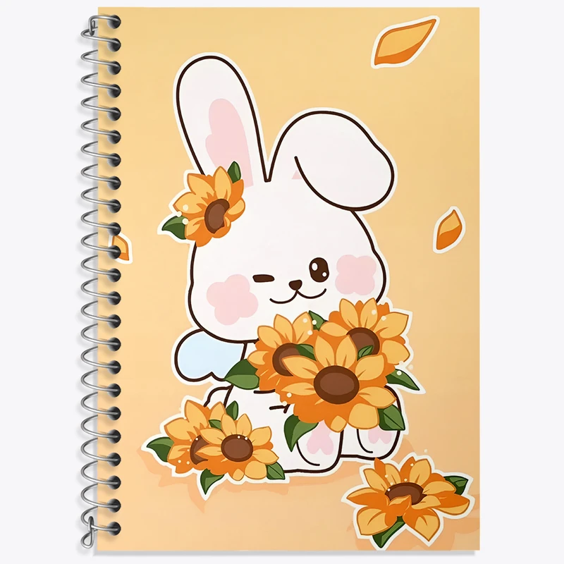 دفتر نت موسیقی 50 برگ خندالو طرح خرگوش کیوت کد N4690