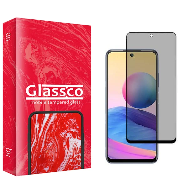 محافظ صفحه نمایش حریم شخصی گلس کو مدل Co2 مناسب برای گوشی موبایل شیائومی Redmi Note 10 5G