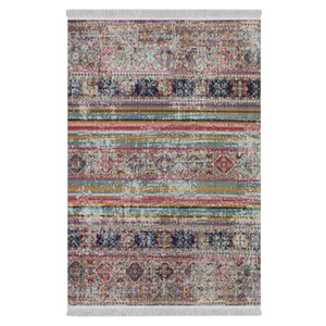 فرش پارچه‌ای دفه مدل فرشینه طرح مدرن  کد 8194