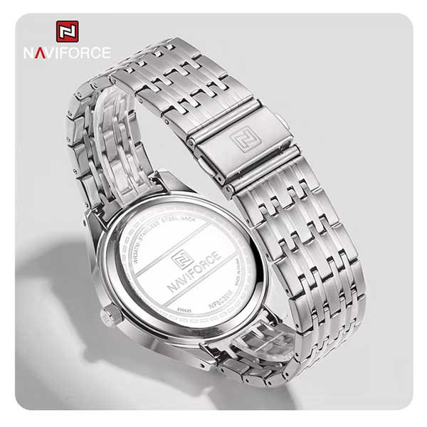 ساعت مچی عقربه‌ای مردانه نیوی فورس مدل NF8039G SSBE