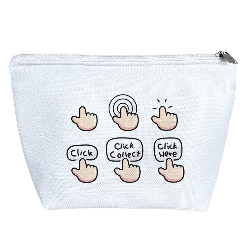 کیف لوازم آرایش دخترانه خندالو مدل فانتزی کد H595