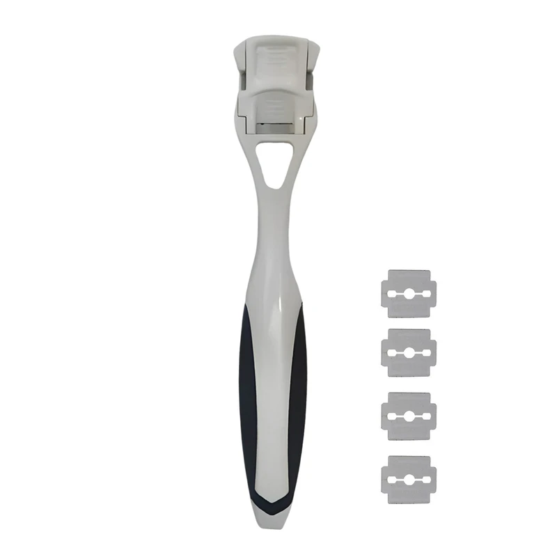 تیغ کف پا مدل P001 به همراه تیغ یدک مدل P001 بسته 4 عددی