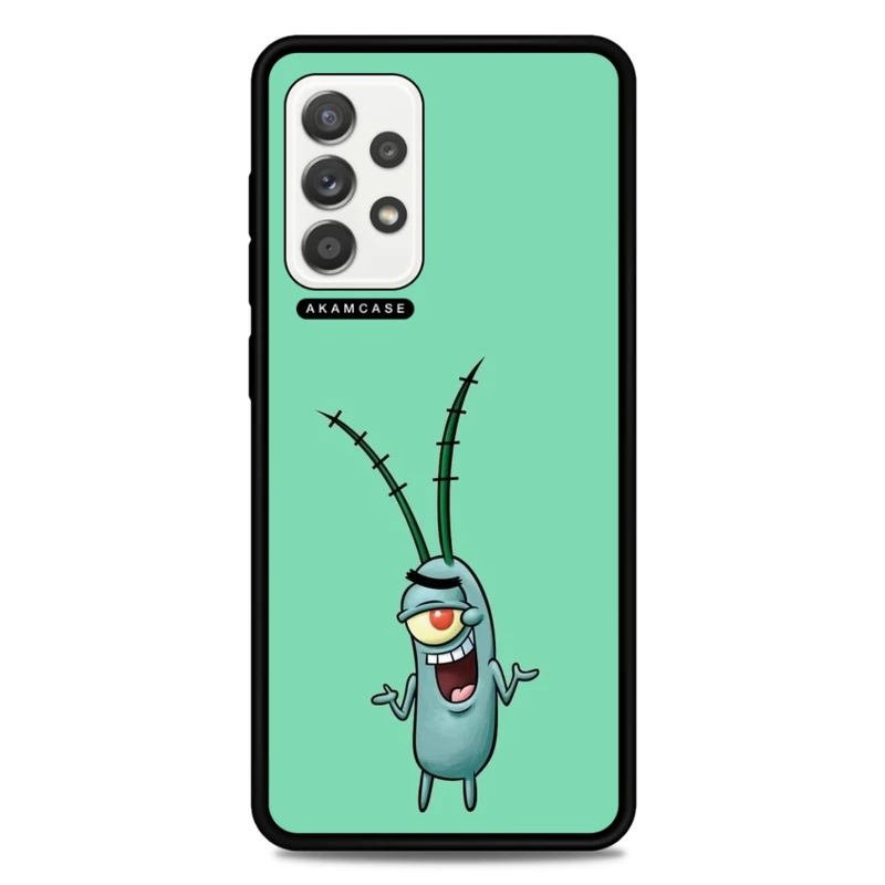کاور آکام مدل AMC-WSGA52-SPONGE BOB10 مناسب برای گوشی موبایل سامسونگ Galaxy A52