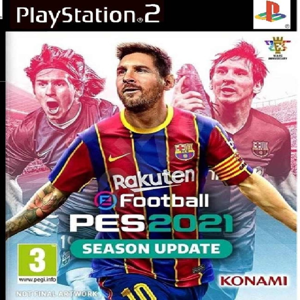 بازی PES 2021 مخصوص PS2
