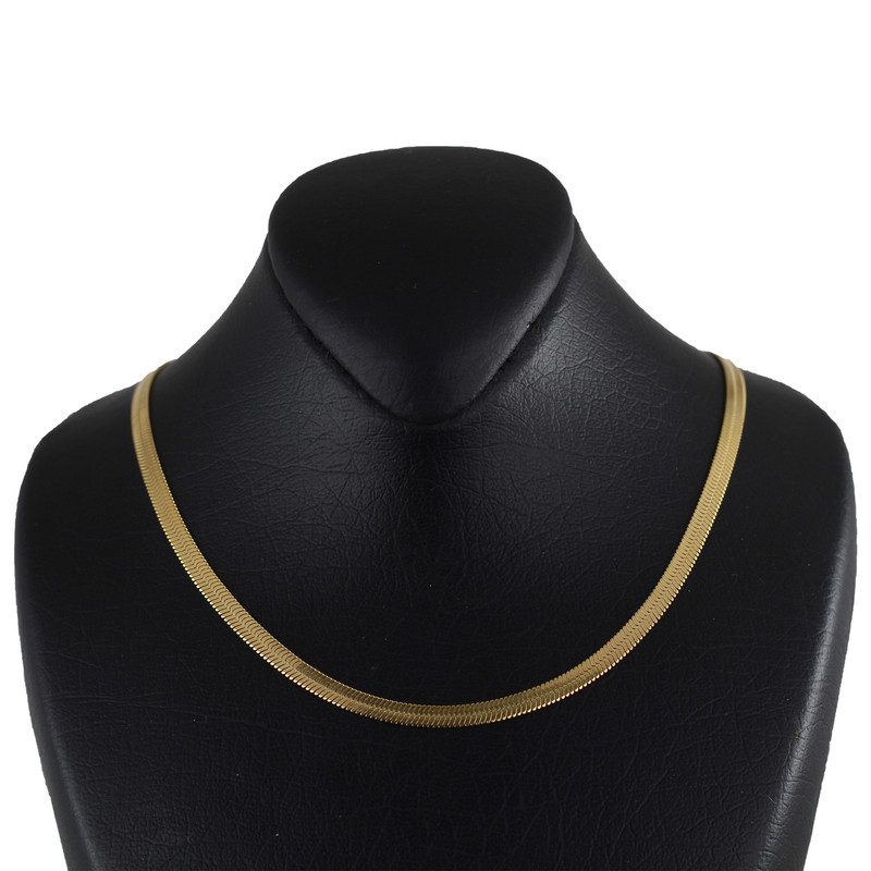 گردنبند زنانه مدل هرینگبون کد I343 گردنبند زنانه مدل هرینگبون کد I343