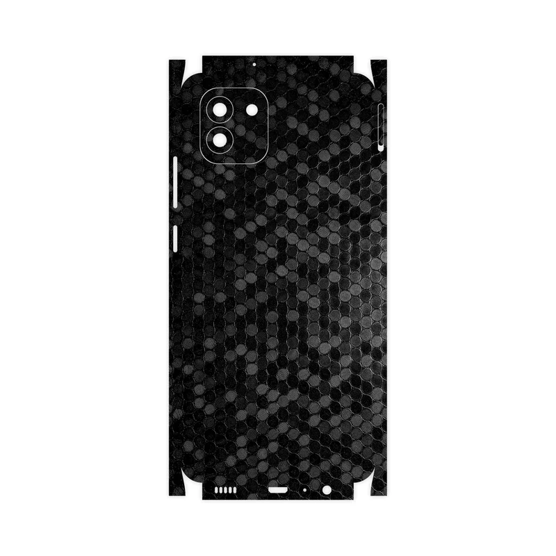 برچسب پوششی ماهوت مدل Honey-Comb-Circle-FullSkin مناسب برای گوشی موبایل سامسونگ Galaxy A03