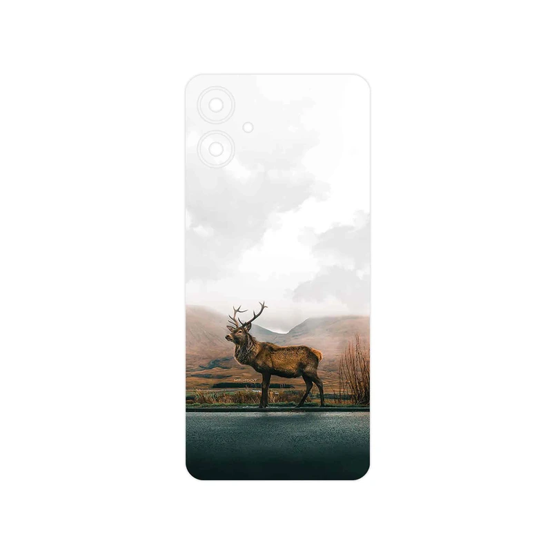 برچسب پوششی ماهوت مدل Horned_Deer مناسب برای گوشی موبایل سامسونگ Galaxy A06