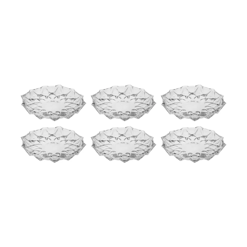 پیش دستی این کریستال مدل تیتانو کد IC17321700W بسته 6 عددی	